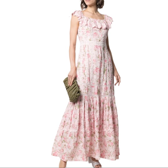 ✅SOLD✅NWT LoveShackFancy Niko Dress - Picture 2 of 8